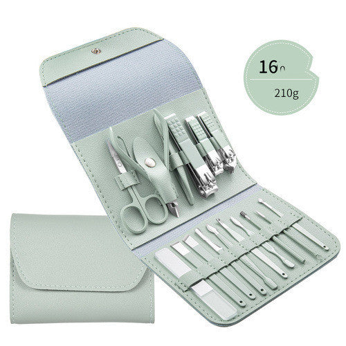 Professional Scissors Nail Clippers Ear Spoon Dead Skin Pliers Nail Cutting Pedicure Knife Trimmers Set