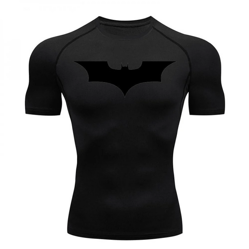 Men's Fitness training sports running breathable quick drying shot sleeve T-shirt