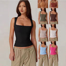 Sleeveless double-layer vest