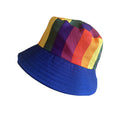 Pride Proud Moon Rainbow Sunshade Fisherman LGBT hat