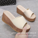 Chaussures pour femme avec semelles en mousse, semelles épaisses de 9 cm et 7 cm, sandales pour femme