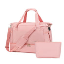 Gym Bag For Women,Travel Duffel Bag With USB Charging Port,Weekender Bag With Wet Pocket