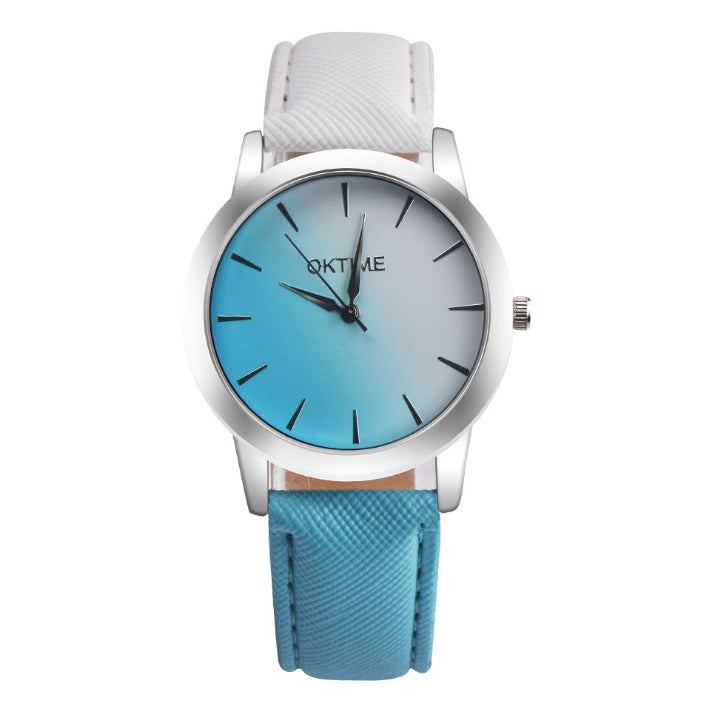 Fashion Casual Retro Rainbow Design Women Analog Quartz Wrist watches