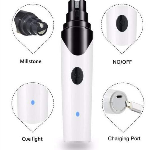 Pet Dog Cat Pencil Sharpener, Electric Cleaning Nail Clippers