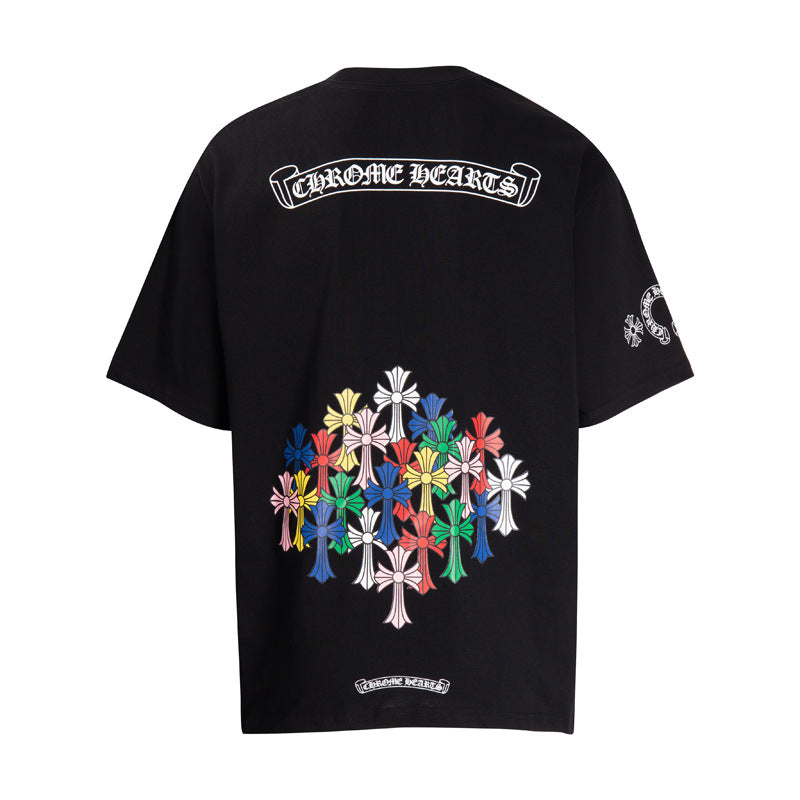 New summer streetwear short-sleeved half-sleeved T-shirt collection for men and women