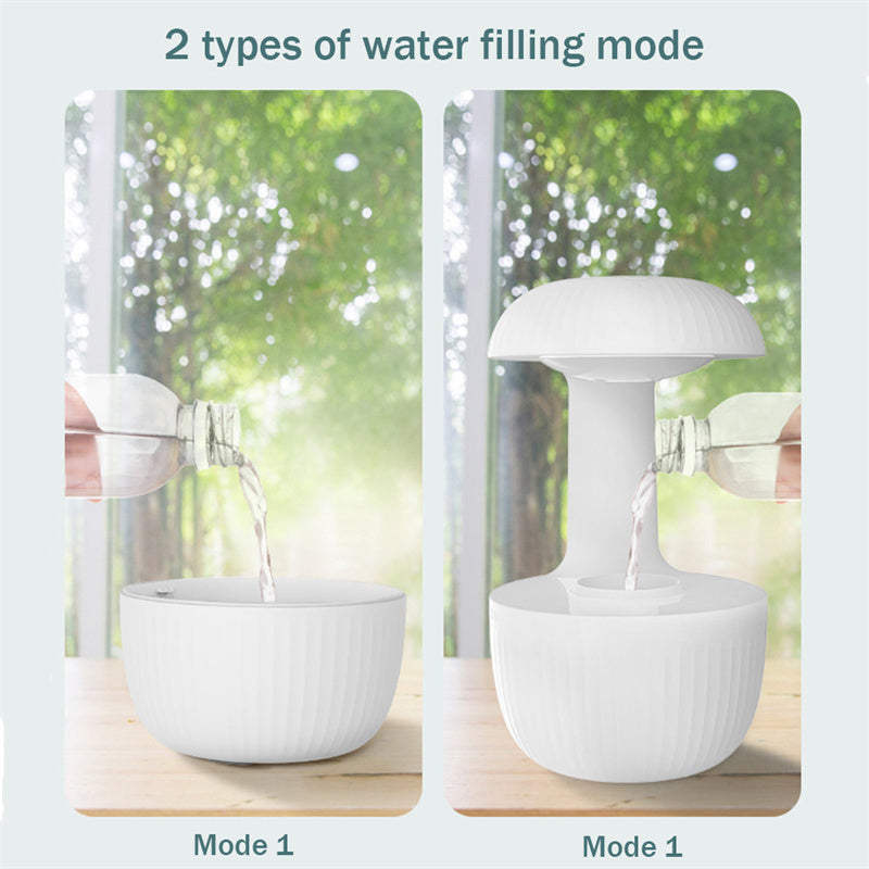 Anti-gravity Air Levitating Mute Countercurrent Humidifier Water Drops Cool Mist Fogger