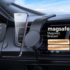 Magnetic Bendable Dash Mount Car Mobile Phone Holder Wireless Charger Phone Holder