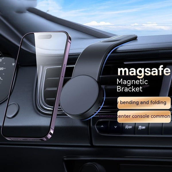 Magnetic Bendable Dash Mount Car Mobile Phone Holder Wireless Charger Phone Holder