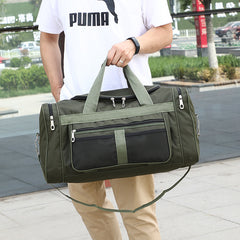 Hand-held travel bag, large-capacity foldable luggage bag, long and short distance travel
