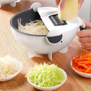 Multi-functional Vegetable Cutter Cutting Machine Slicer Washing Basket