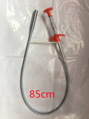 60CM Sewer Dredger Spring Pipe Dredging Tool Drain Clog Remover Cleaning Tools