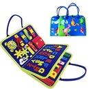 Children's Busy Board Dressing Buttoning Learning Baby Early Education Preschool Sensory Learning Toy