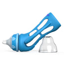 Glass Baby Bottle Straw Drop-resistant Drink Bottles for Baby