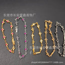 Chrome Hearts 22K Diamond Cross Bracelet