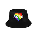 Pride Proud Moon Rainbow Sunshade Fisherman LGBT hat