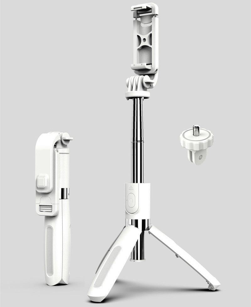 Tripod Selfie Universal Mobile Stick Live Triangle Bracket Compatible with Apple,