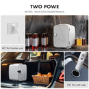 Mini Refrigerator 4L-6 Cans, Portable Compact Refrigerator Skincare, Food And Beverage