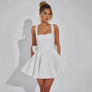 Temperament big bow party dress