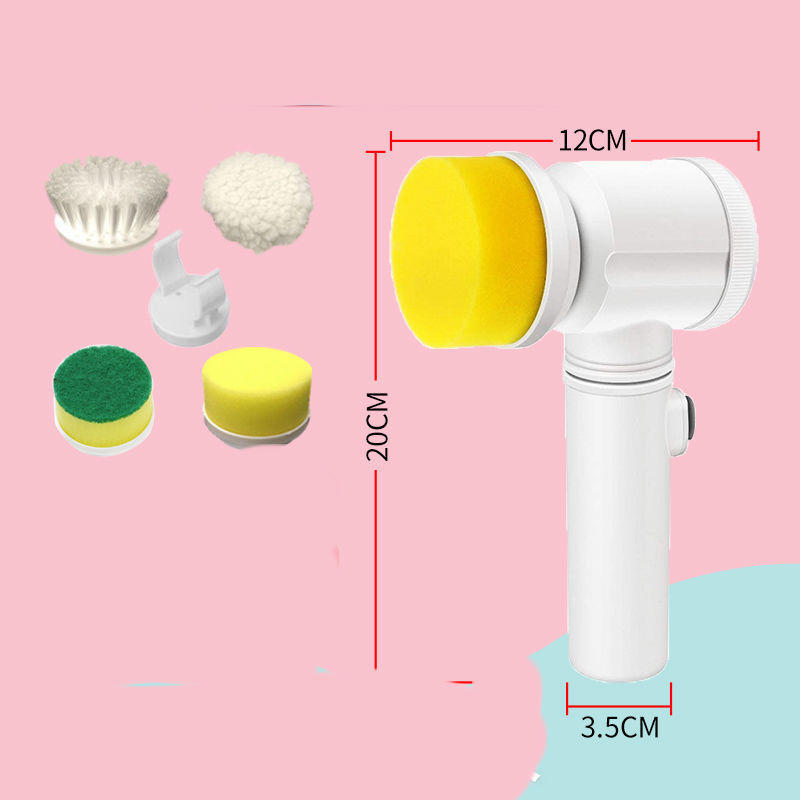 Multifunctional Rechargeable Electric Scrubber Dishwashing Brush