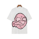 Summer new fashion brand cartoon print boys and girls street short-sleeved T-shirt