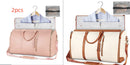 Large Capacity Travel Duffle Bag Women's Handbag Folding Suit Waterproof Bag