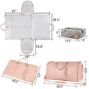 Large Capacity Travel Duffle Bag Women's Handbag Folding Suit Waterproof Bag
