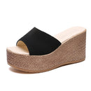 Chaussures pour femme avec semelles en mousse, semelles épaisses de 9 cm et 7 cm, sandales pour femme