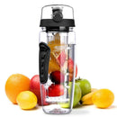 32Oz Fruit Infusing Water Bottle Fruit Bottle BPA Free Plastic Sport Fruit Infuser Juice Shaker Drink Bottle