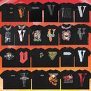 Printed short sleeve summer T-shirt