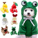 Cute Fruit Dog Clothes For Small Dogs Hoodies Winter Warm Fleece Pet Clothing Puppy Outfit