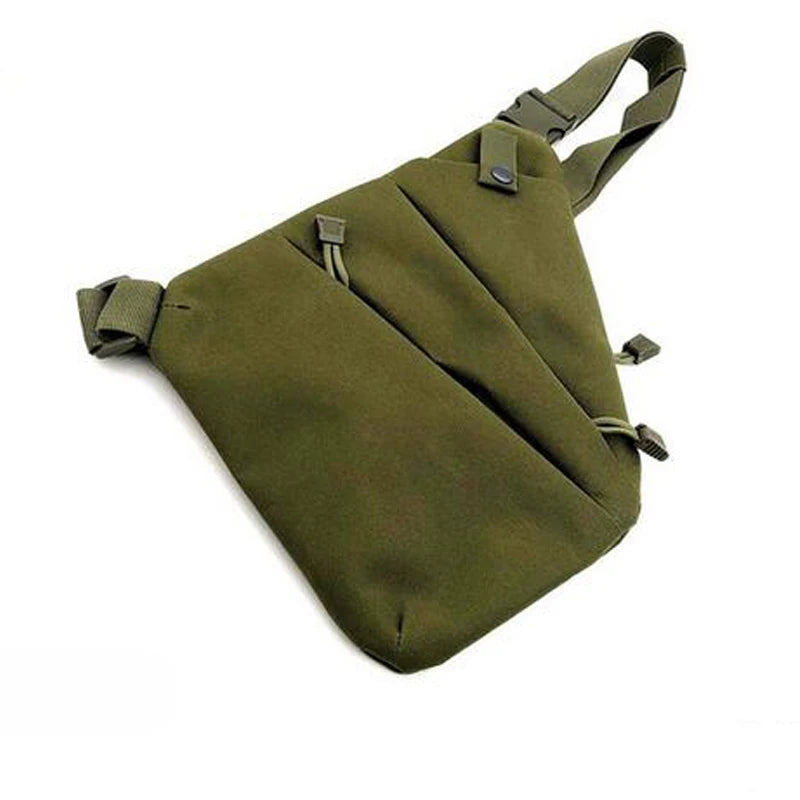 Tactical Storage Gun Bag Right / Left Shoulder Concealed Bag Pistol Gun Carry Bag Men Outdoor Anti-theft Package