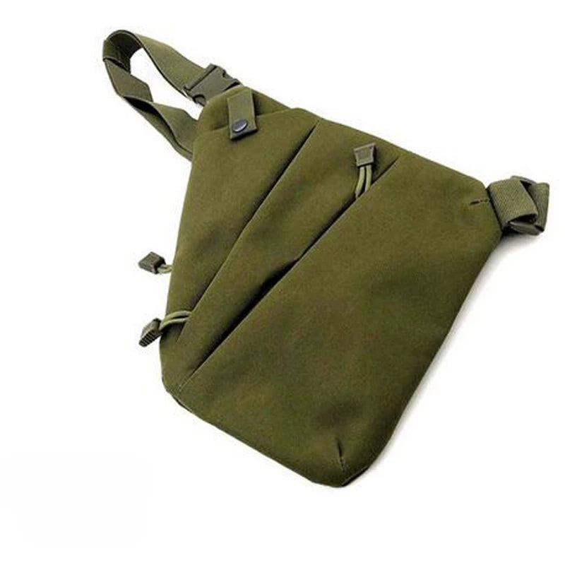 Tactical Storage Gun Bag Right / Left Shoulder Concealed Bag Pistol Gun Carry Bag Men Outdoor Anti-theft Package