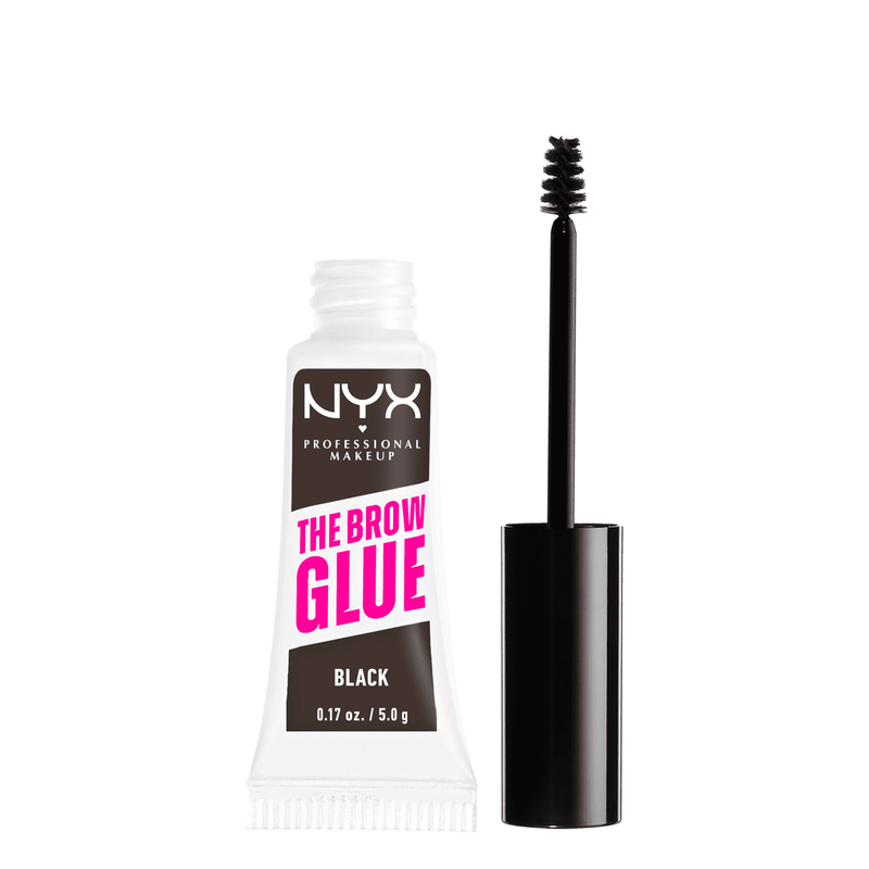 NYX Professional Makeup Brow Glue, Extreme Hold Eyebrow Gel, Clear