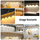Rechargeable Motion Sensor LED Night Light Bar Human Infrared Sensing Lamp