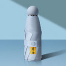 Compact Travel Mini Umbrella Uv Protection Capsule Umbrella 5 Fold Ultra Lightweight