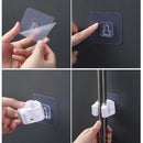 Bathroom Storage Rack Holder Wall Mounted Mop Organizer Broom Hanger hook