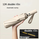 Travel Umbrella Compact Collapsible, Automatic, Strong and Portable, Wind Resistant