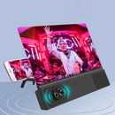 Mobile Phone Screen Amplifier With Speaker Video Magnifier Foldable Stand