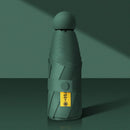 Compact Travel Mini Umbrella Uv Protection Capsule Umbrella 5 Fold Ultra Lightweight
