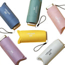 Mini Pocket Travel Umbrella Anti-UV UPF50 Windproof Compact for Commute