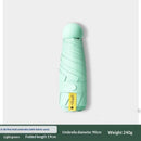 Mini Pocket Travel Umbrella Anti-UV UPF50 Windproof Compact for Commute