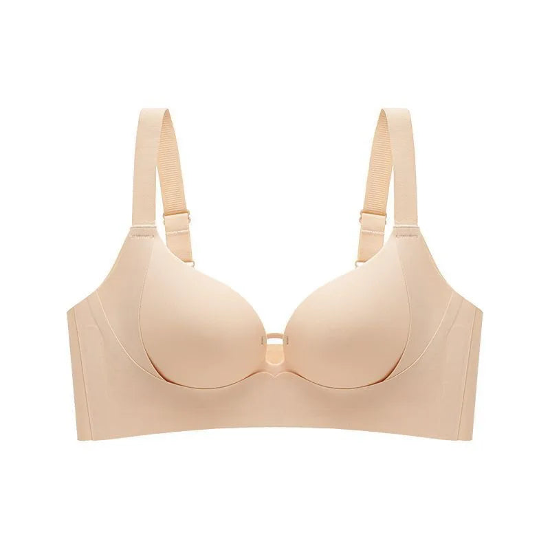 Seamless Breathable Back-beautiful Small Breasts, No Wires, Breast-retracting Bra