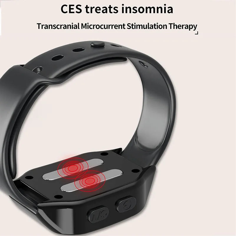 Sleep Aid Watch EMS Fast Sleep Rest Hypnosis Insomnia Artifact Wristband Watch