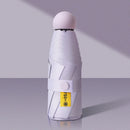 Compact Travel Mini Umbrella Uv Protection Capsule Umbrella 5 Fold Ultra Lightweight
