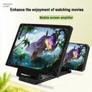 3D Amplifier Mobile Phone HD Video Glass Stand Magnifier For Phone Enlarged Screen