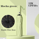 Travel Umbrella Compact Collapsible, Automatic, Strong and Portable, Wind Resistant