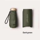 Mini Pocket Travel Umbrella Anti-UV UPF50 Windproof Compact for Commute