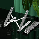 Adjustable Aluminum Alloy Portable Foldable Height Adjustable Cooling Non-Slip Laptop Stand