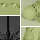 Compact Travel Mini Umbrella Uv Protection Umbrella 5 Fold Ultra Lightweight