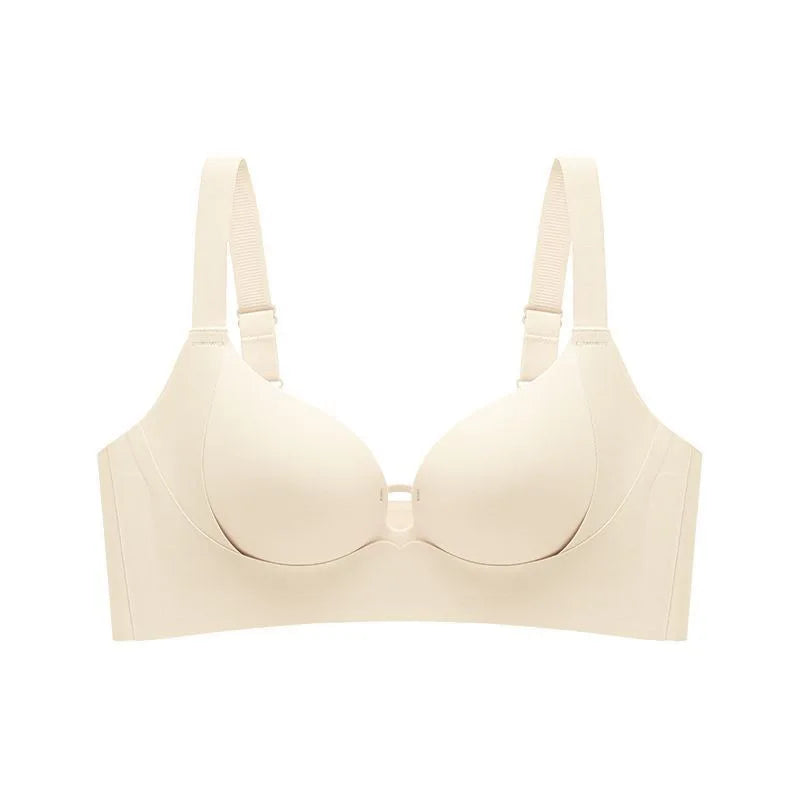 Seamless Breathable Back-beautiful Small Breasts, No Wires, Breast-retracting Bra